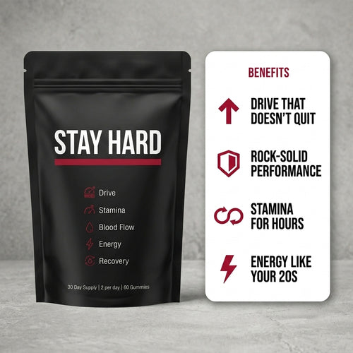 Stay Hard Men's Performance Gummies